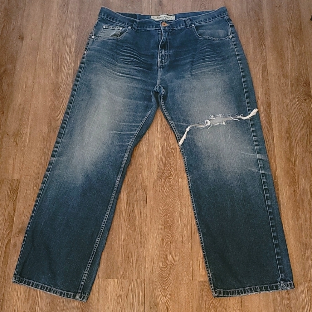 Brooklyn Express Men's Jeans 100% Cotton - Super Soft - Size 42